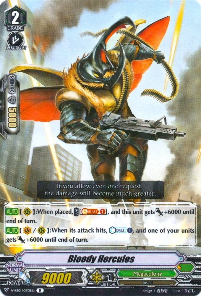 Image for Bloody Hercules (V-EB01: The Destructive Roar) (V-EB01/030EN) - Cardfight Vanguard