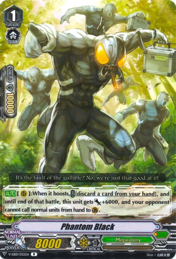 Image for Phantom Black (V-EB01: The Destructive Roar) (V-EB01/032EN) - Cardfight Vanguard