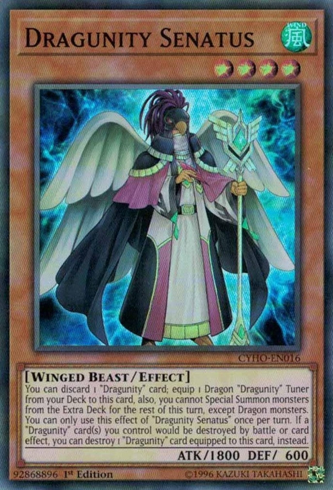 Image for Dragunity Senatus (Cybernetic Horizon) (CYHO-EN016) - YuGiOh