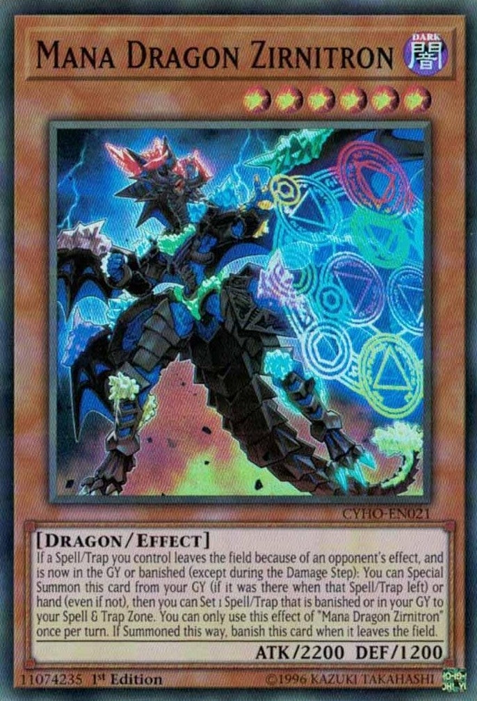 Image for Mana Dragon Zirnitron (Cybernetic Horizon) (CYHO-EN021) - YuGiOh