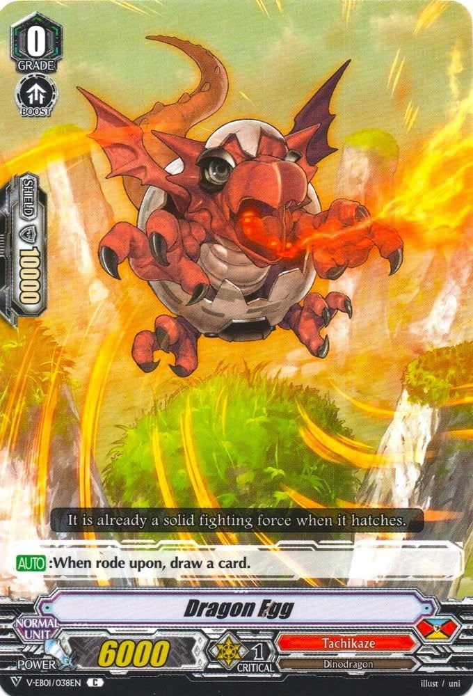 Image for Dragon Egg (V-EB01: The Destructive Roar) (V-EB01/038EN) - Cardfight Vanguard