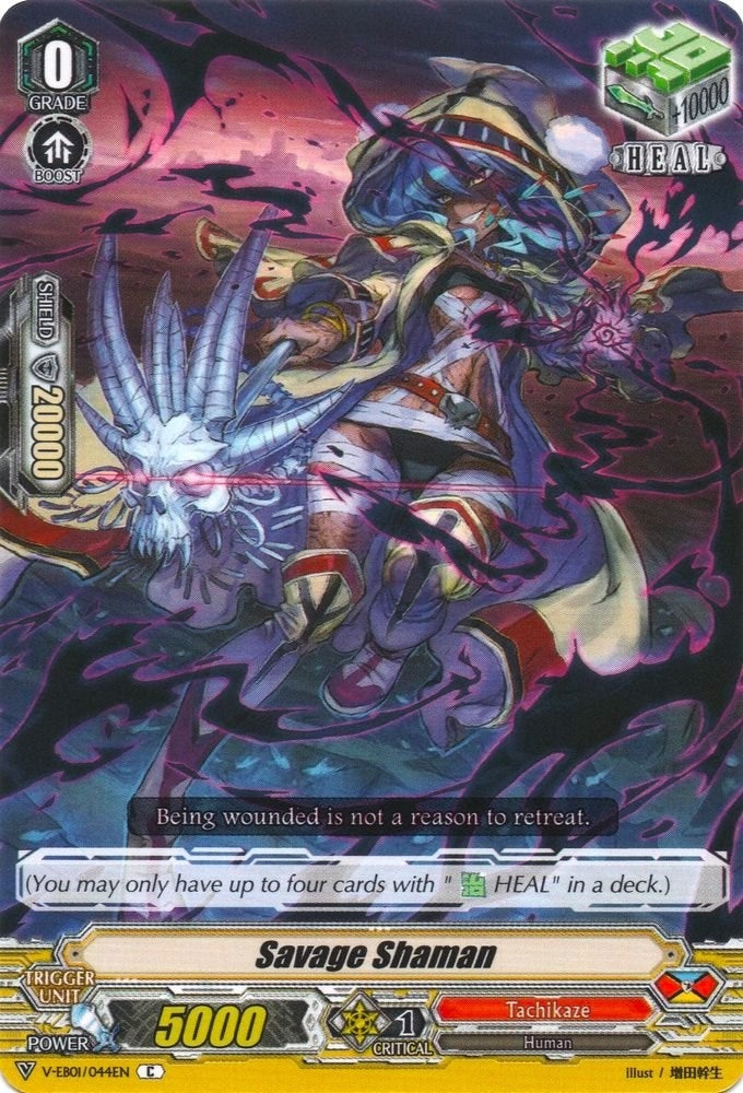 Image for Savage Shaman (V-EB01: The Destructive Roar) (V-EB01/044EN) - Cardfight Vanguard