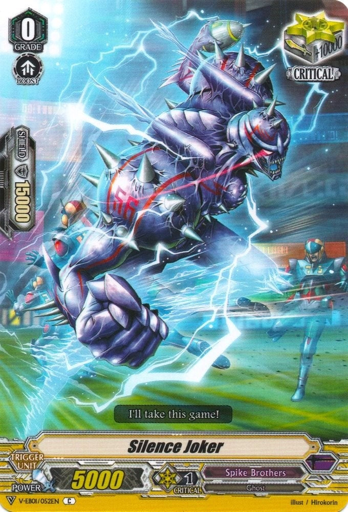 Image for Silence Joker (V-EB01: The Destructive Roar) (V-EB01/052EN) - Cardfight Vanguard