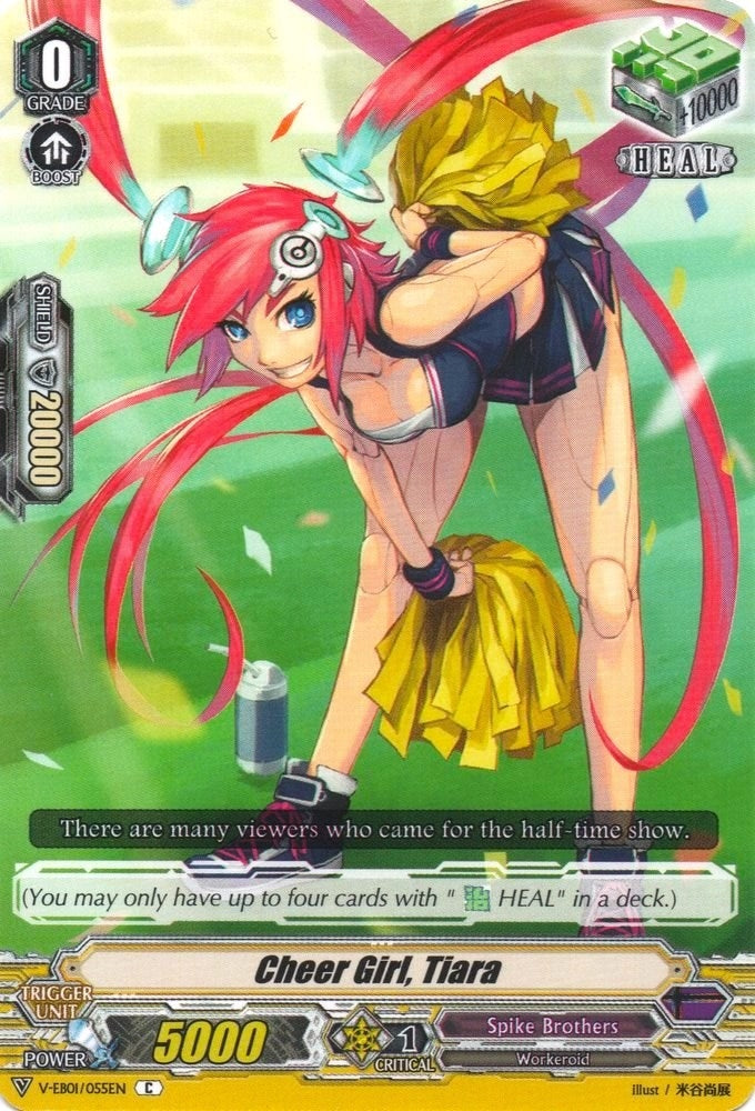Image for Cheer Girl, Tiara (V-EB01: The Destructive Roar) (V-EB01/055EN) - Cardfight Vanguard