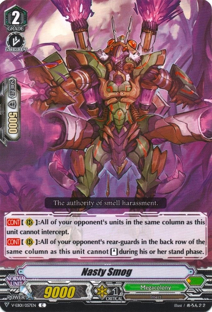 Image for Nasty Smog (V-EB01: The Destructive Roar) (V-EB01/057EN) - Cardfight Vanguard