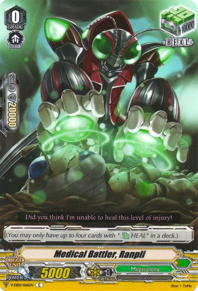 Image for Medical Battler, Ranpli (V-EB01: The Destructive Roar) (V-EB01/066EN) - Cardfight Vanguard