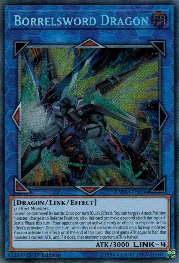 Image for Borrelsword Dragon (Cybernetic Horizon) (CYHO-EN034) - YuGiOh