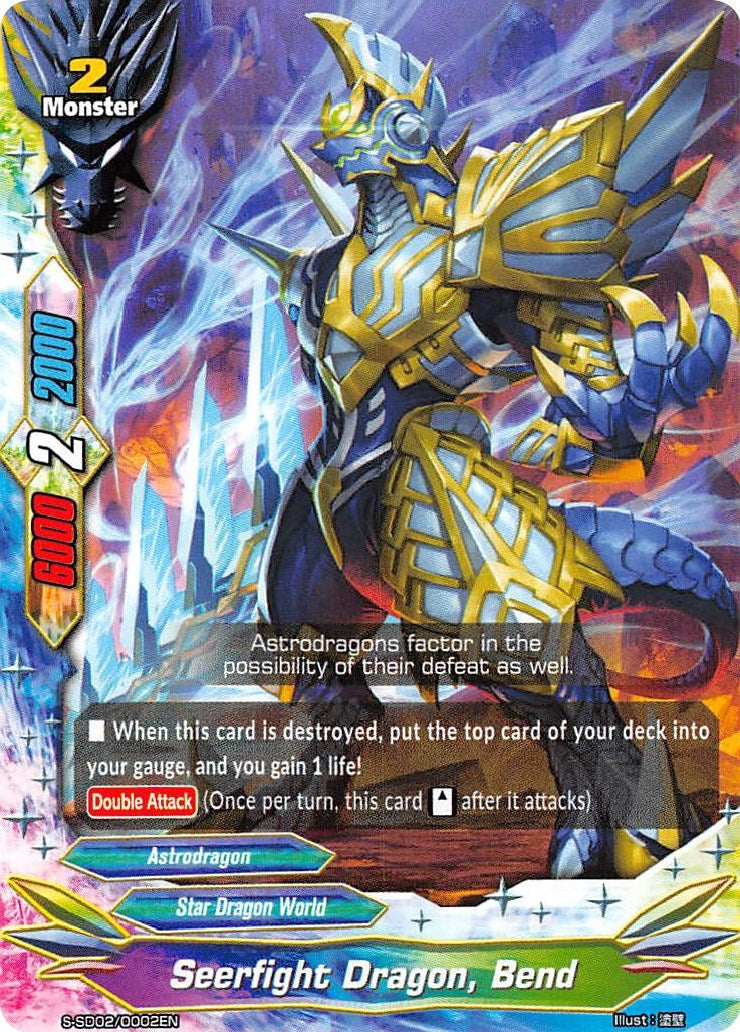 Image for Seerfight Dragon, Bend (S-SD02: Triangulum Galaxy) (S-SD02/0002EN) - Future Card BuddyFight