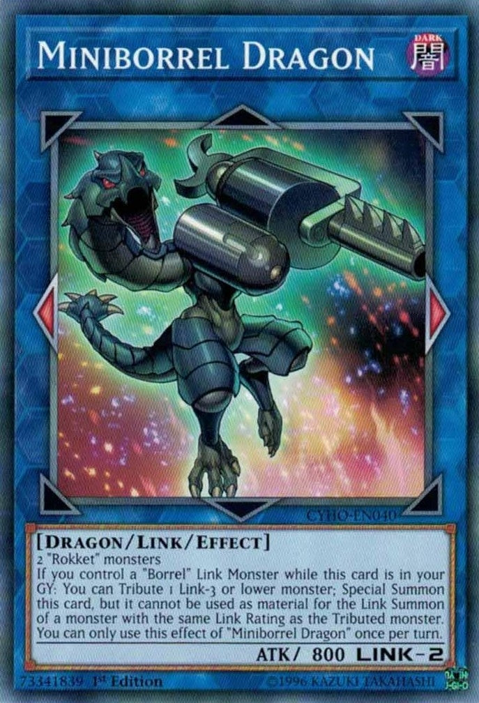Image for Miniborrel Dragon (Cybernetic Horizon) (CYHO-EN040) - YuGiOh