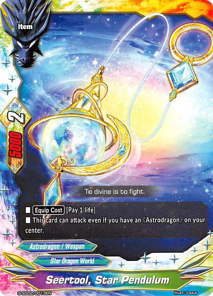 Image for Seertool, Star Pendulum (S-SD02: Triangulum Galaxy) (S-SD02/0013EN) - Future Card BuddyFight