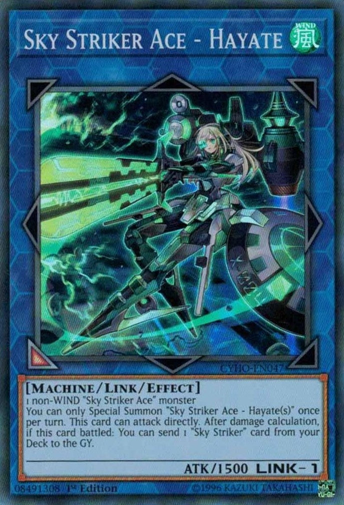 Image for Sky Striker Ace - Hayate (Cybernetic Horizon) (CYHO-EN047) - YuGiOh