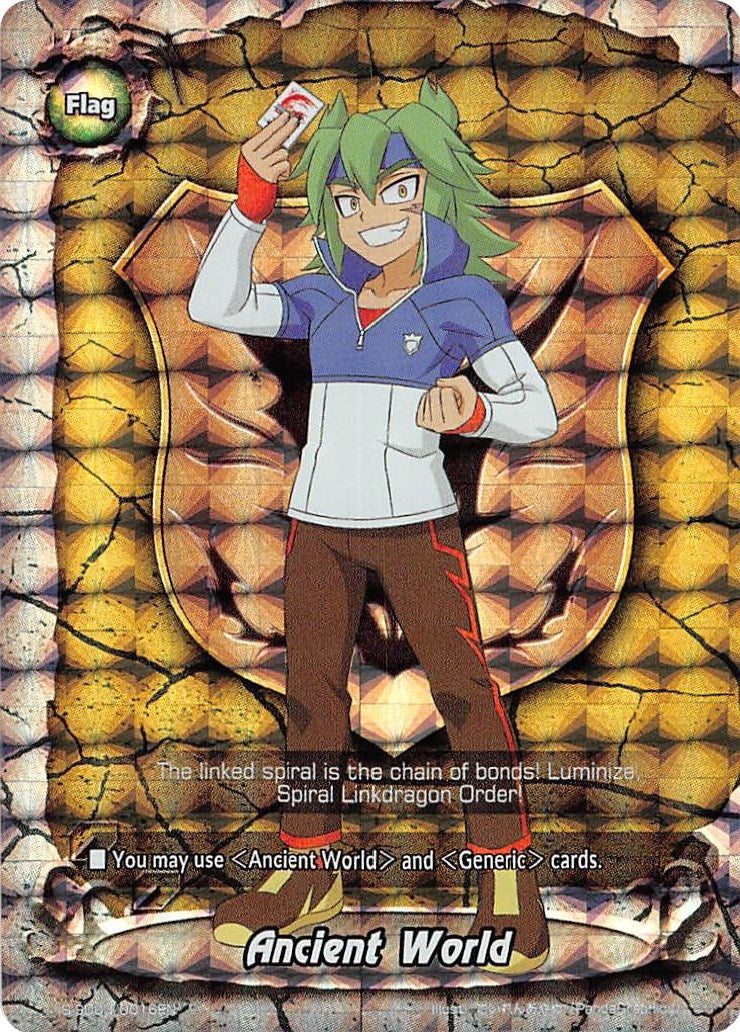 Image for Ancient World (Character Flag) (S-SD03: Spiral Linkdragon Order) (S-SD03/0016EN) - Future Card BuddyFight