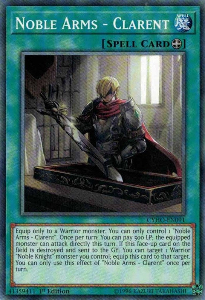 Image for Noble Arms - Clarent (Cybernetic Horizon) (CYHO-EN091) - YuGiOh