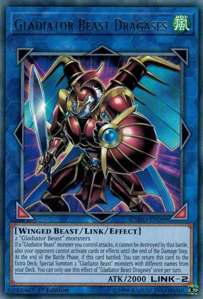 Image for Gladiator Beast Dragases (Cybernetic Horizon) (CYHO-EN099) - YuGiOh
