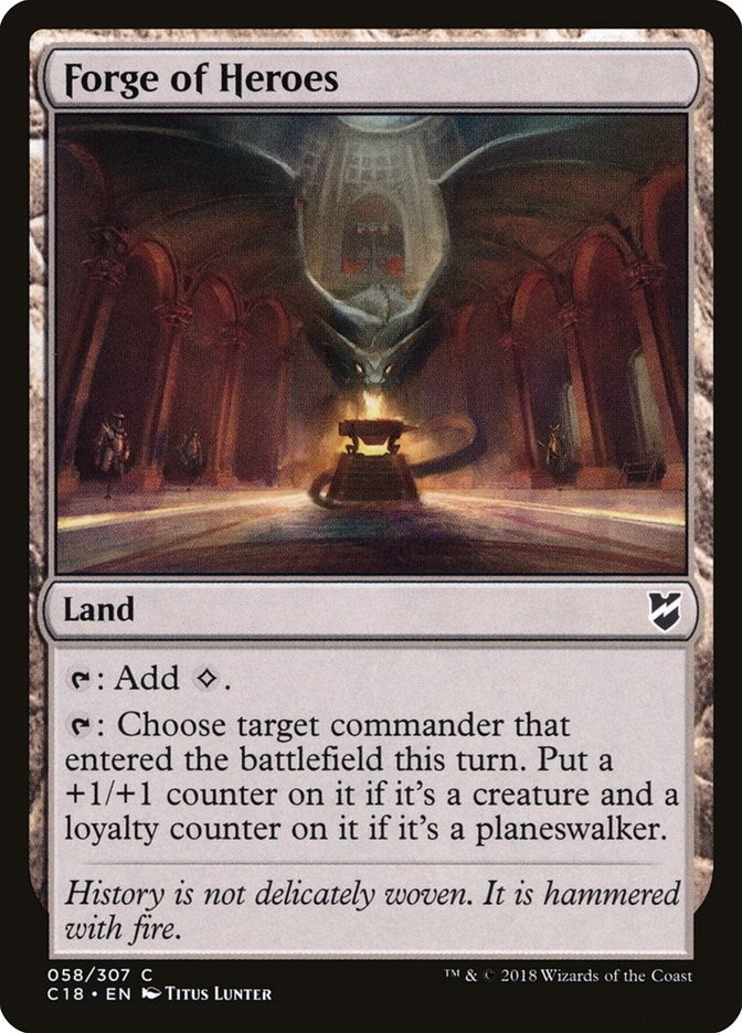 Image for Forge of Heroes (Commander 2018) (58) - Magic: The Gathering