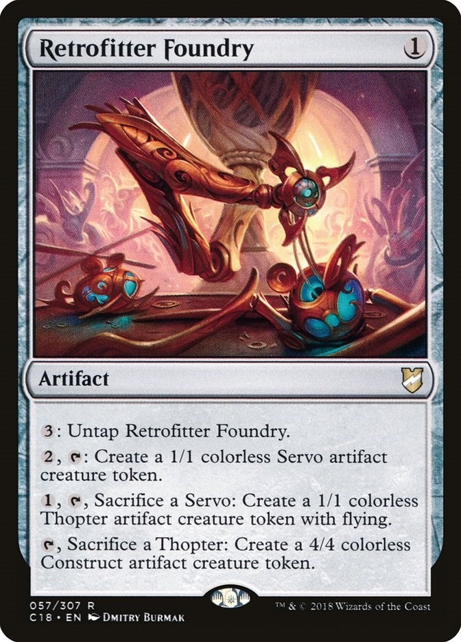 Image for Retrofitter Foundry (Commander 2018) (57) - Magic: The Gathering