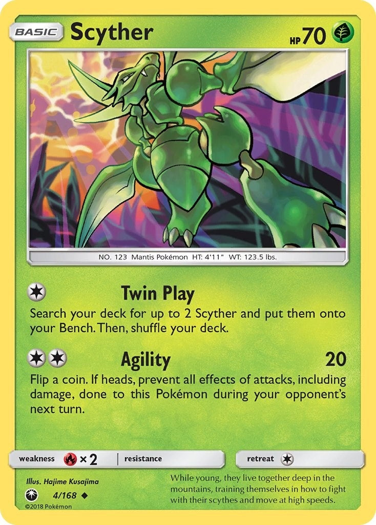 Image for Scyther (SM - Celestial Storm) (4/168) - Pokemon