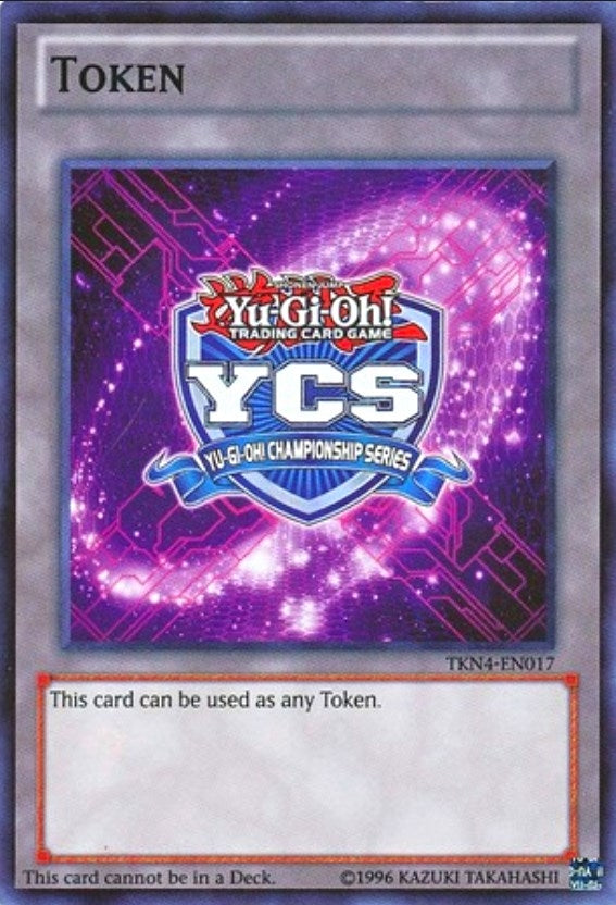 Image for Yu-Gi-Oh Championship Series Token (2014 Pre-registration) (Yu-Gi-Oh! Tokens) (TKN4-EN017) - YuGiOh