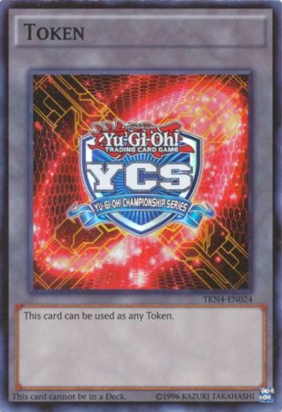 Image for Yu-Gi-Oh Championship Series Token (2015 Pre-registration) (Yu-Gi-Oh! Tokens) (TKN4-EN024) - YuGiOh