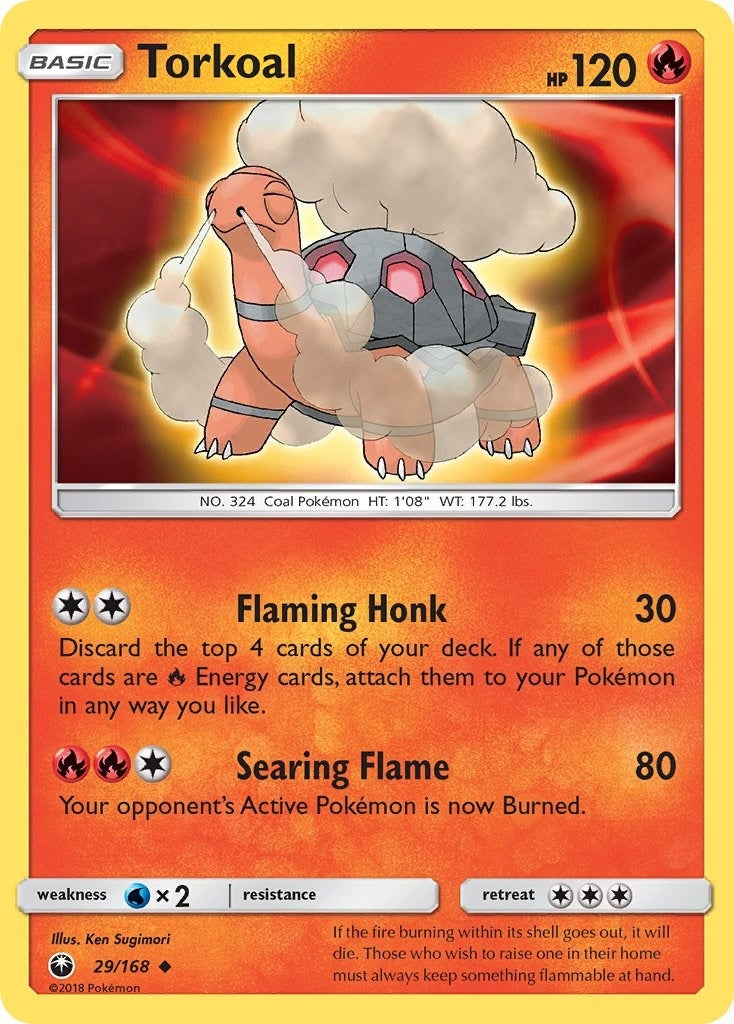 Image for Torkoal (SM - Celestial Storm) (29/168) - Pokemon
