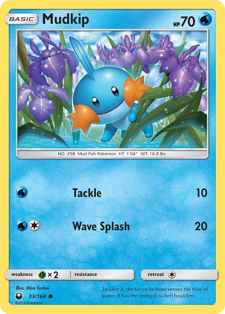 Image for Mudkip (33) (SM - Celestial Storm) (33/168) - Pokemon