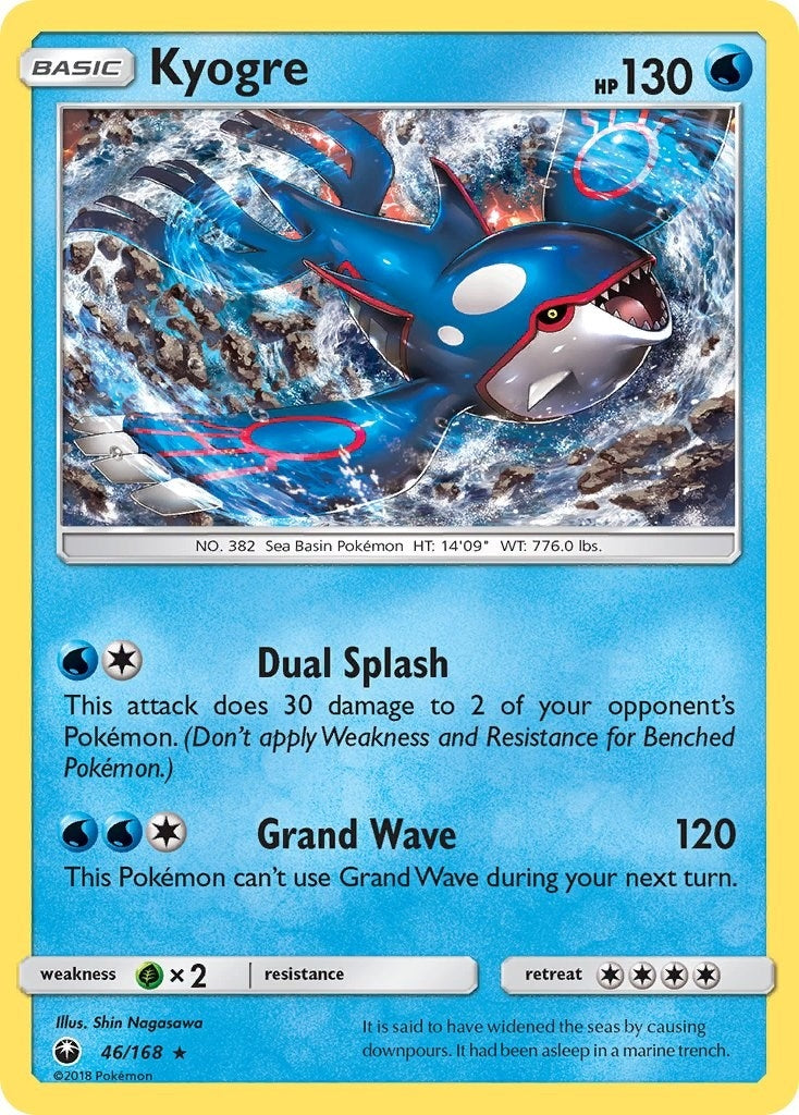 Image for Kyogre (SM - Celestial Storm) (46/168) - Pokemon
