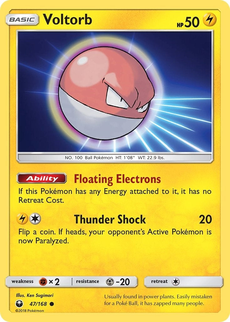 Image for Voltorb (SM - Celestial Storm) (47/168) - Pokemon