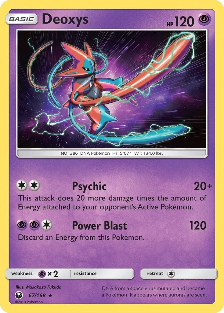 Image for Deoxys (67) (SM - Celestial Storm) (67/168) - Pokemon