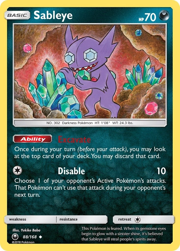 Image for Sableye (SM - Celestial Storm) (88/168) - Pokemon