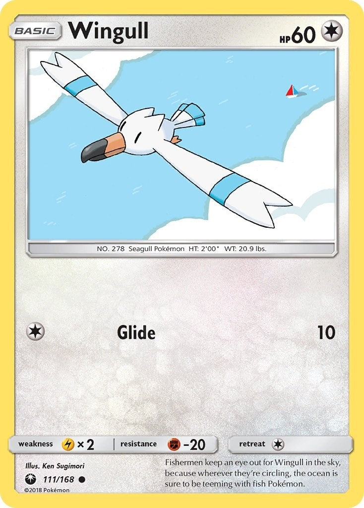 Image for Wingull (SM - Celestial Storm) (111/168) - Pokemon