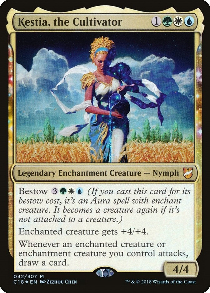 Image for Kestia, the Cultivator (Commander 2018) (42) - Magic: The Gathering