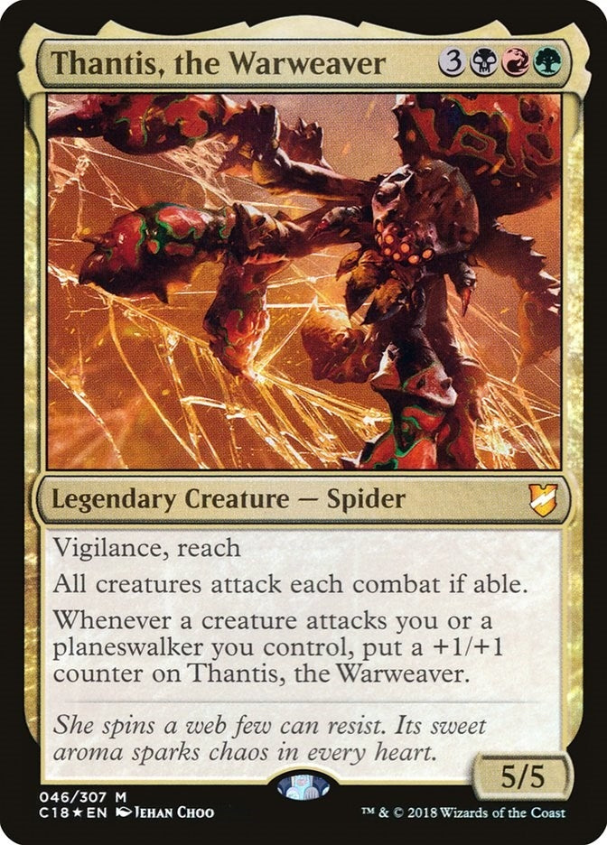 Image for Thantis, the Warweaver (Commander 2018) (46) - Magic: The Gathering