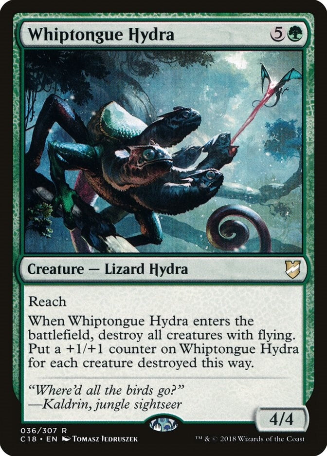 Image for Whiptongue Hydra (Commander 2018) (36) - Magic: The Gathering