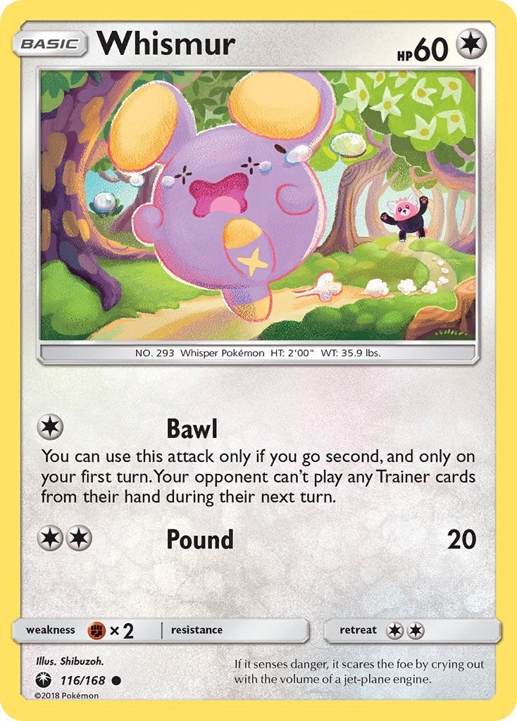 Image for Whismur (116) (SM - Celestial Storm) (116/168) - Pokemon