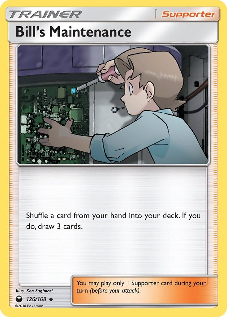 Image for Bill's Maintenance (SM - Celestial Storm) (126/168) - Pokemon