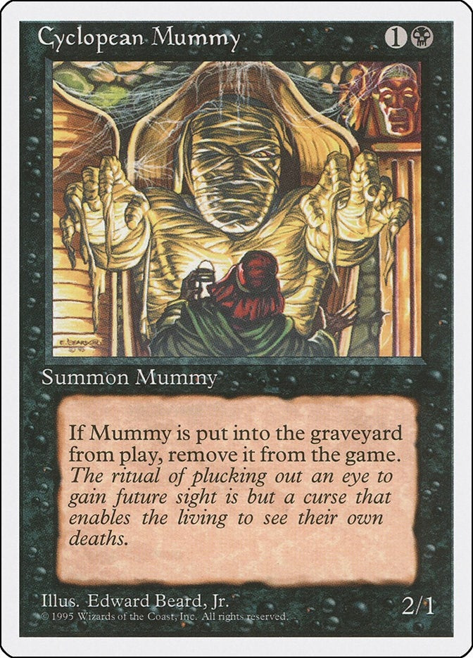 Image for Cyclopean Mummy (Fourth Edition) - Magic: The Gathering