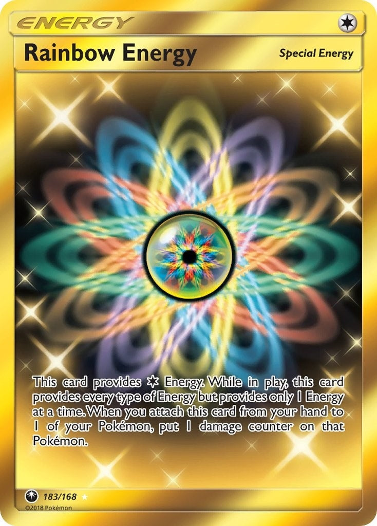 Image for Rainbow Energy (Secret) (SM - Celestial Storm) (183/168) - Pokemon