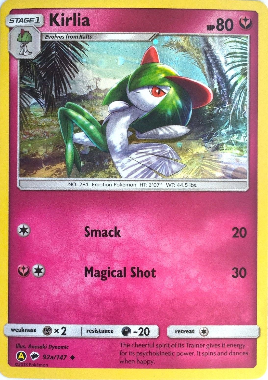 Image for Kirlia - 92a/147 (Alternate Art Promos) (092a/147) - Pokemon
