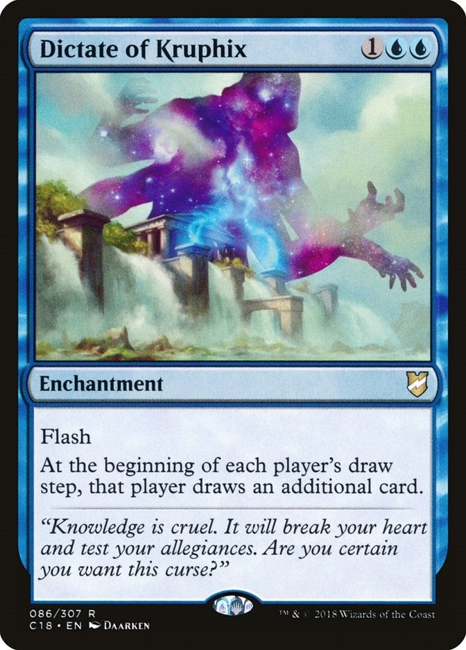 Image for Dictate of Kruphix (Commander 2018) (86) - Magic: The Gathering