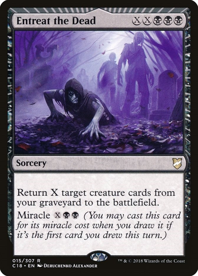 Image for Entreat the Dead (Commander 2018) (15) - Magic: The Gathering