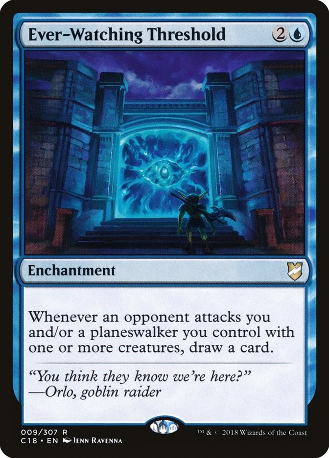 Image for Ever-Watching Threshold (Commander 2018) (9) - Magic: The Gathering