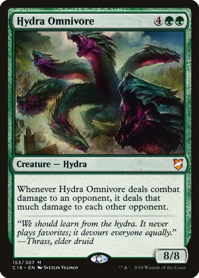 Image for Hydra Omnivore (Commander 2018) (153) - Magic: The Gathering