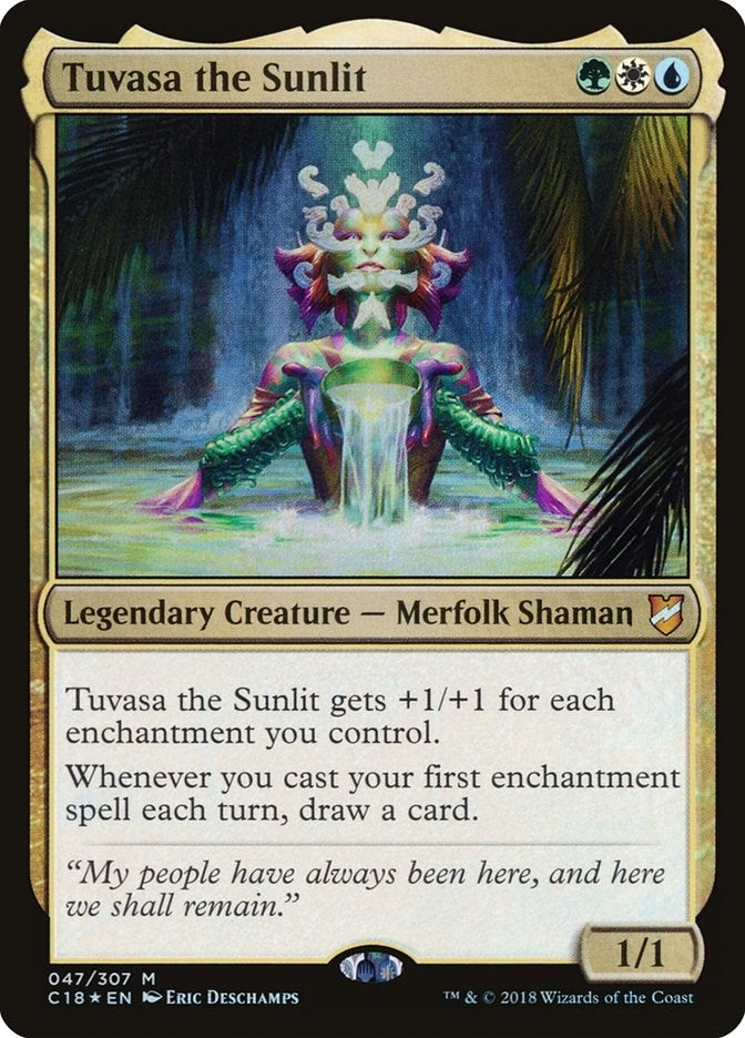 Image for Tuvasa the Sunlit (Commander 2018) (47) - Magic: The Gathering