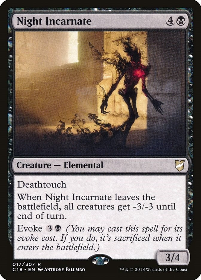 Image for Night Incarnate (Commander 2018) (17) - Magic: The Gathering