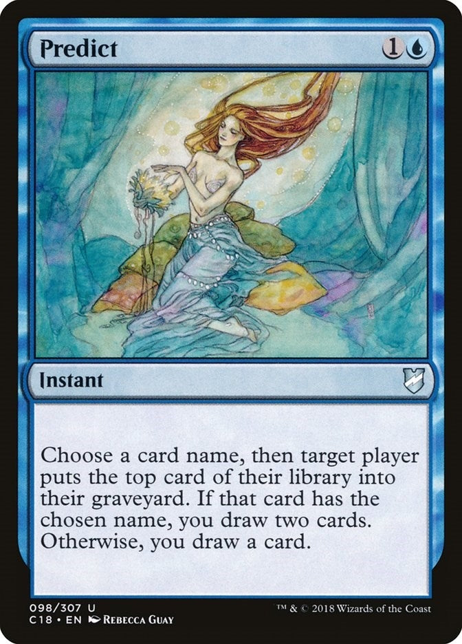 Image for Predict (Commander 2018) (98) - Magic: The Gathering