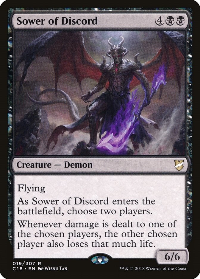 Image for Sower of Discord (Commander 2018) (19) - Magic: The Gathering