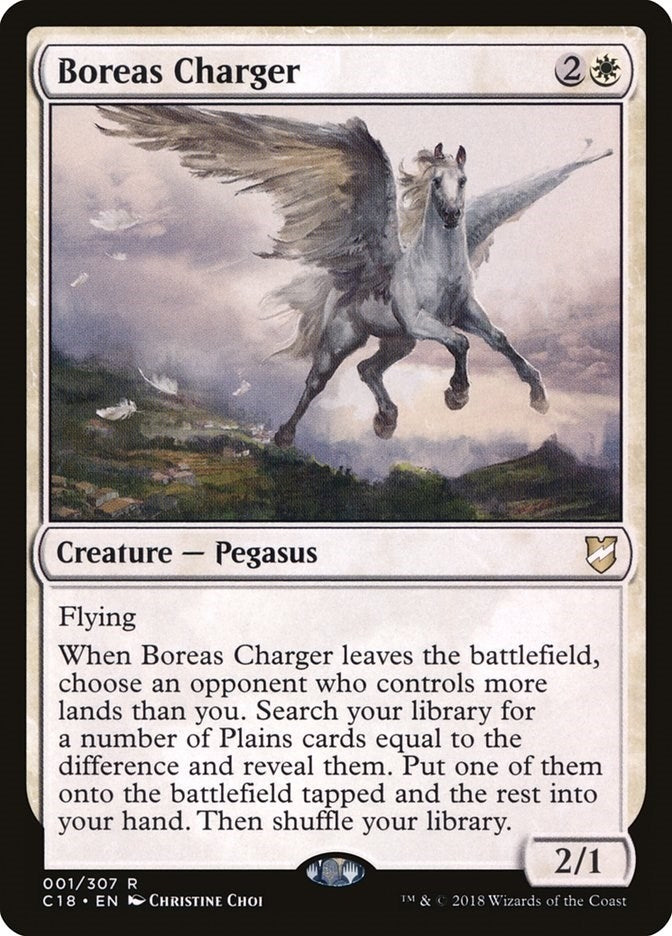 Image for Boreas Charger (Commander 2018) (1) - Magic: The Gathering