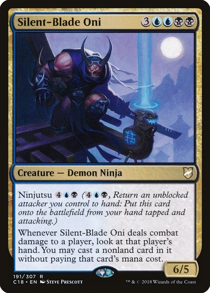 Image for Silent-Blade Oni (Commander 2018) (191) - Magic: The Gathering