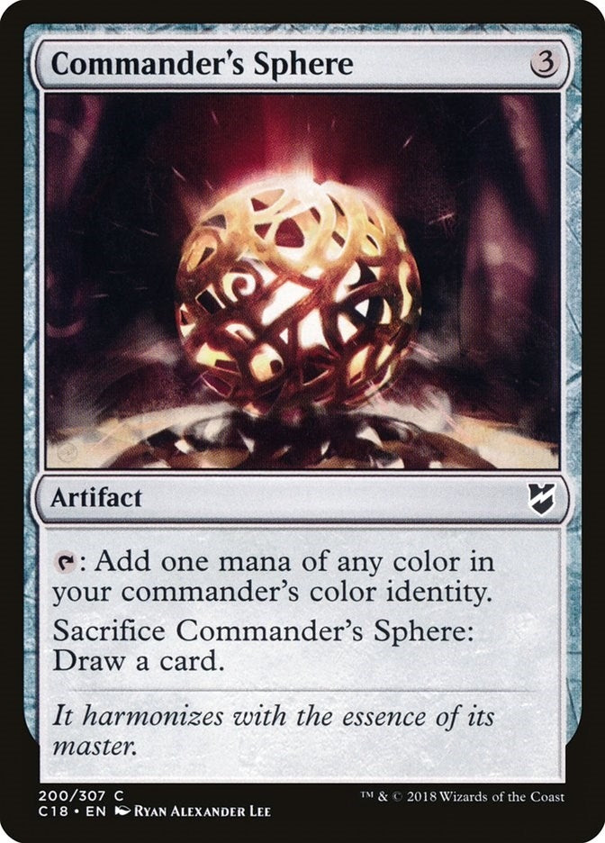Image for Commander's Sphere (Commander 2018) (200) - Magic: The Gathering