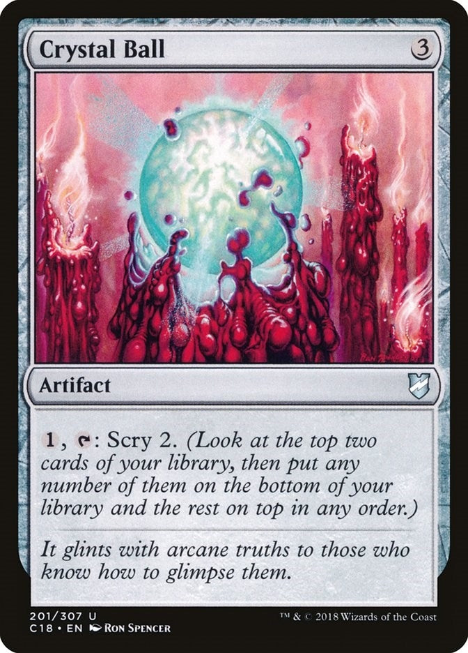 Image for Crystal Ball (Commander 2018) (201) - Magic: The Gathering